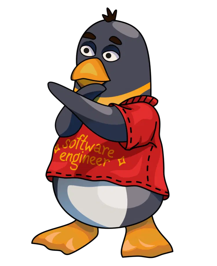software engineer penguin