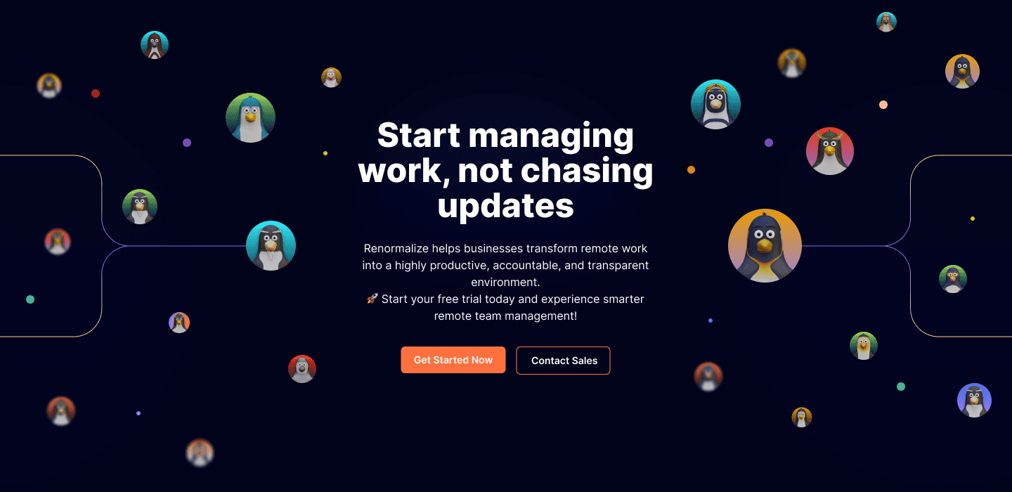 Start managing work, not chasing updates