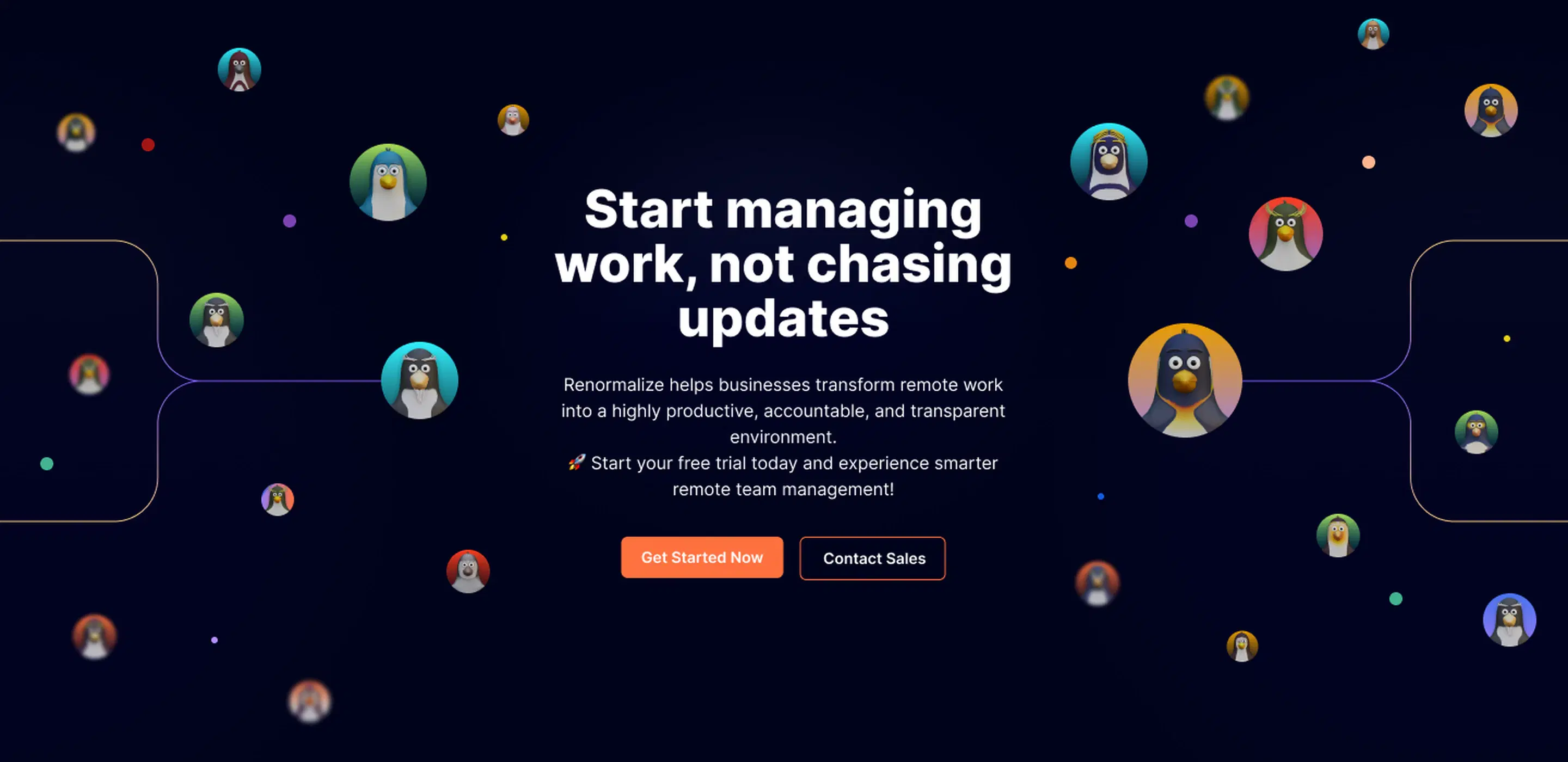 Start managing work, not chasing updates