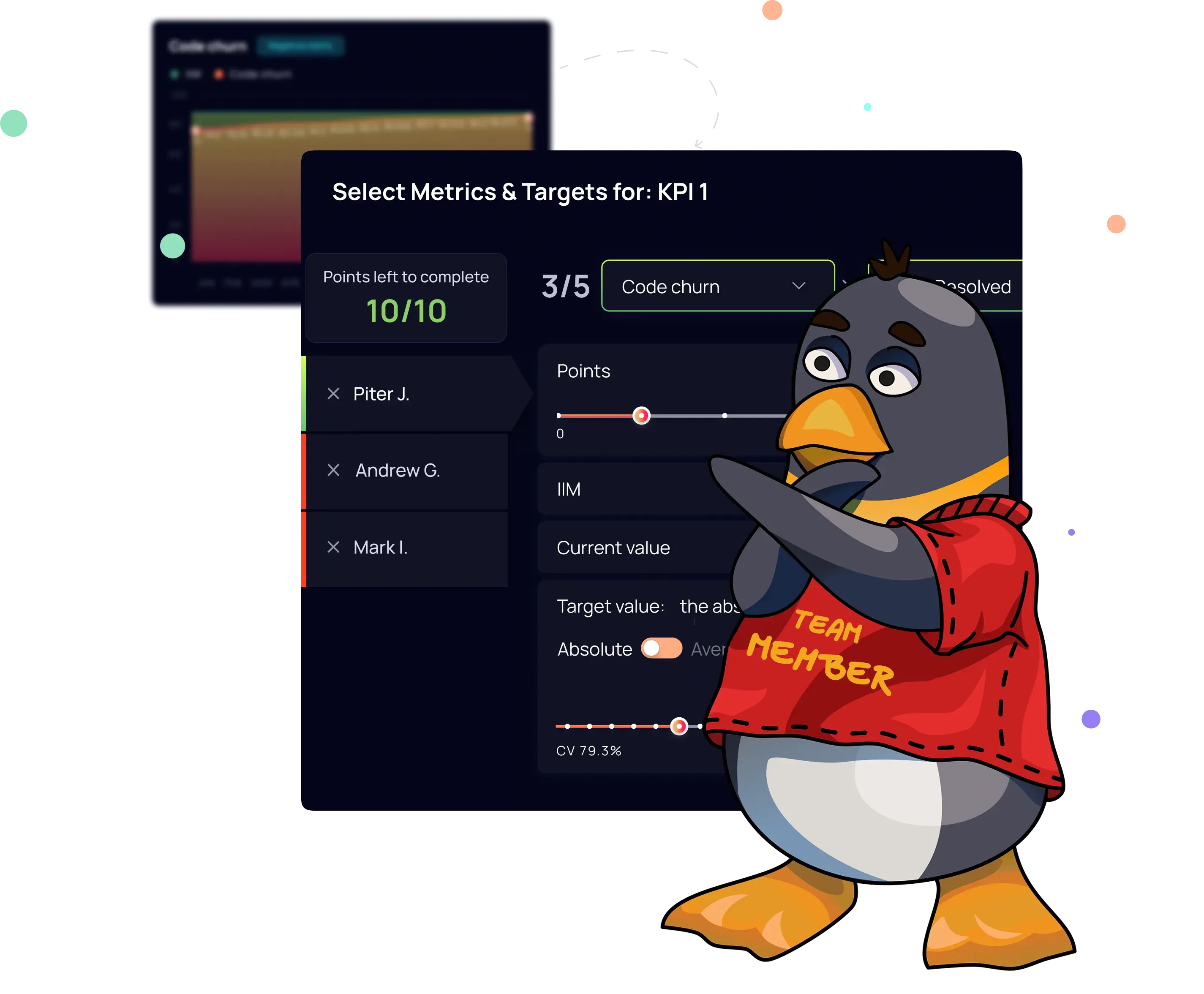 Renormalize workspace activity and project management overview: KPI Management